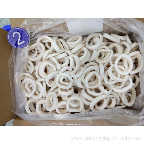 Cheap Price Frozen Seafood Giant Squid Rings 3-8cm